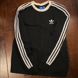 Black and white Adidas long sleeve